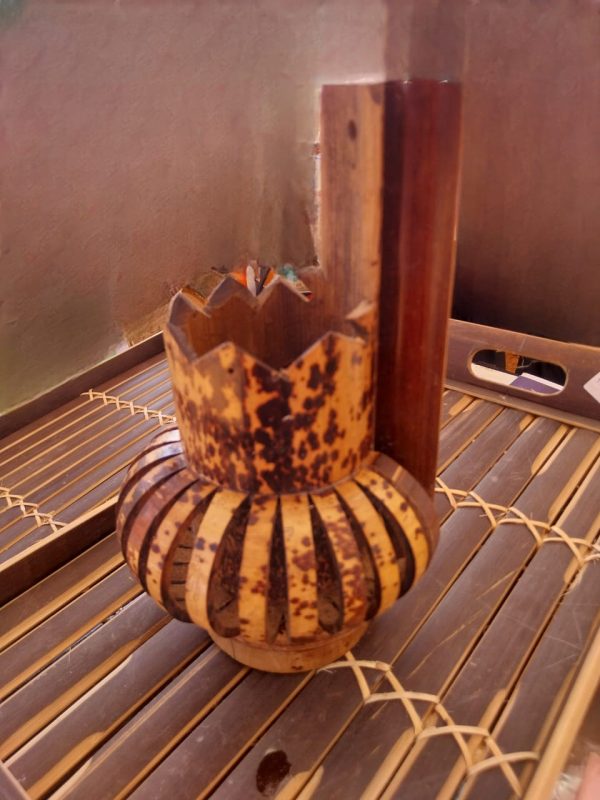 Tempat Sendok - Kerajinan Bambu-