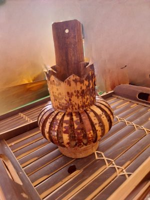 Tempat Sendok - Kerajinan Bambu-